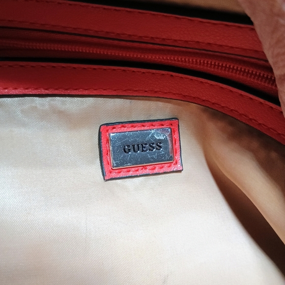 GUESS Small Red Women's Backpack - Picture 8 of 8